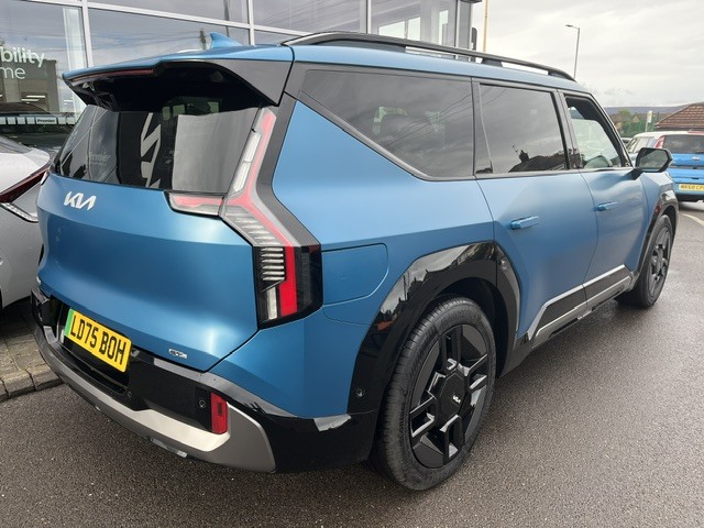 Kia EV9 Gt-line S Blue #4