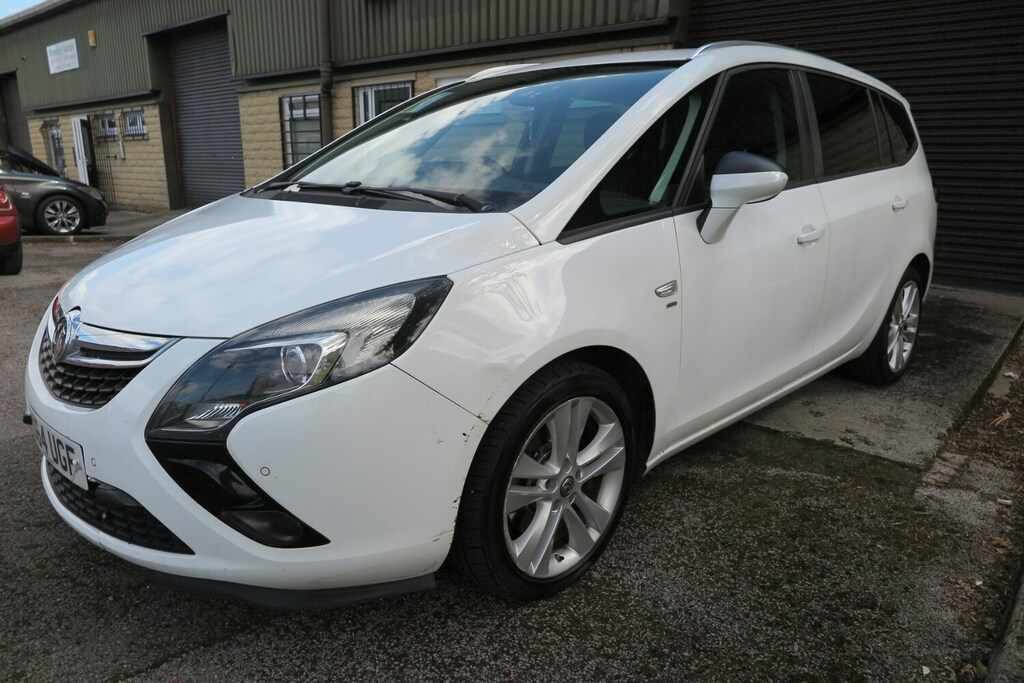 Vauxhall Zafira 2.0 Cdti 165 Sri Non Start Stop BU64UGF White #2