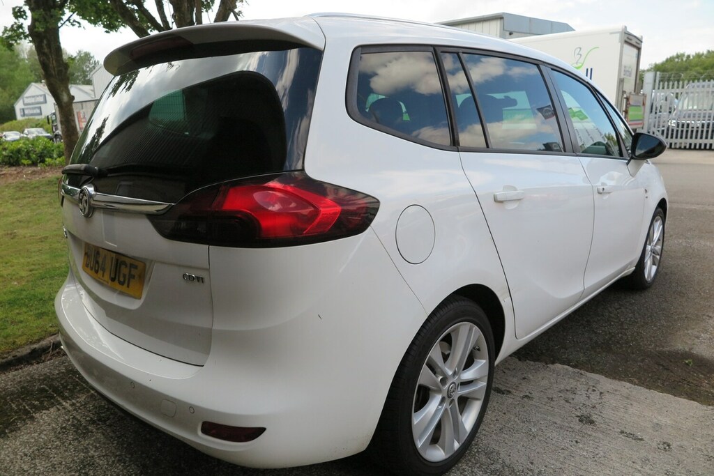 Vauxhall Zafira 2.0 Cdti 165 Sri Non Start Stop BU64UGF White #5