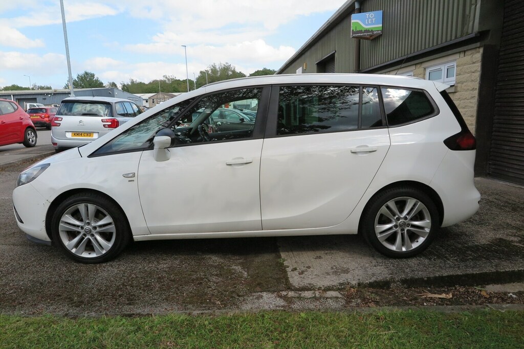Vauxhall Zafira 2.0 Cdti 165 Sri Non Start Stop BU64UGF White #4