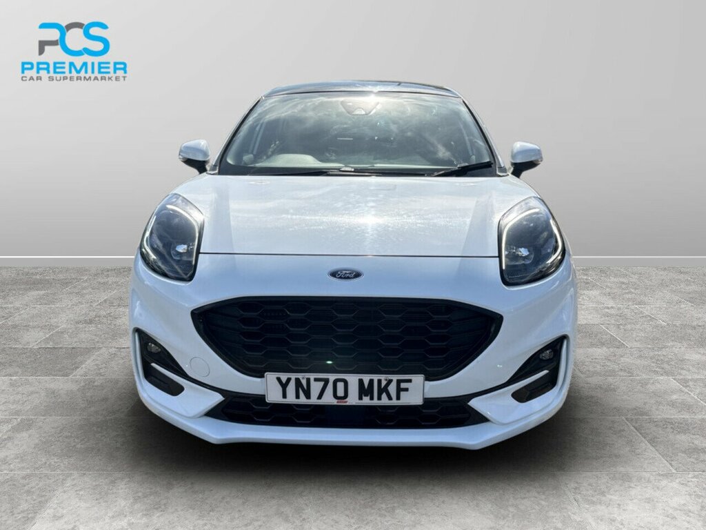 Ford Puma T Ecoboost St-line YN70MKF White #2