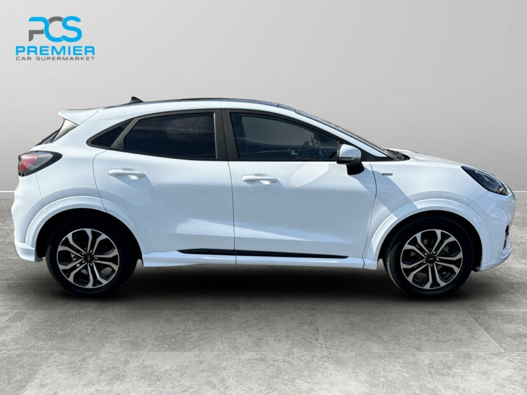 Ford Puma T Ecoboost St-line YN70MKF White #4