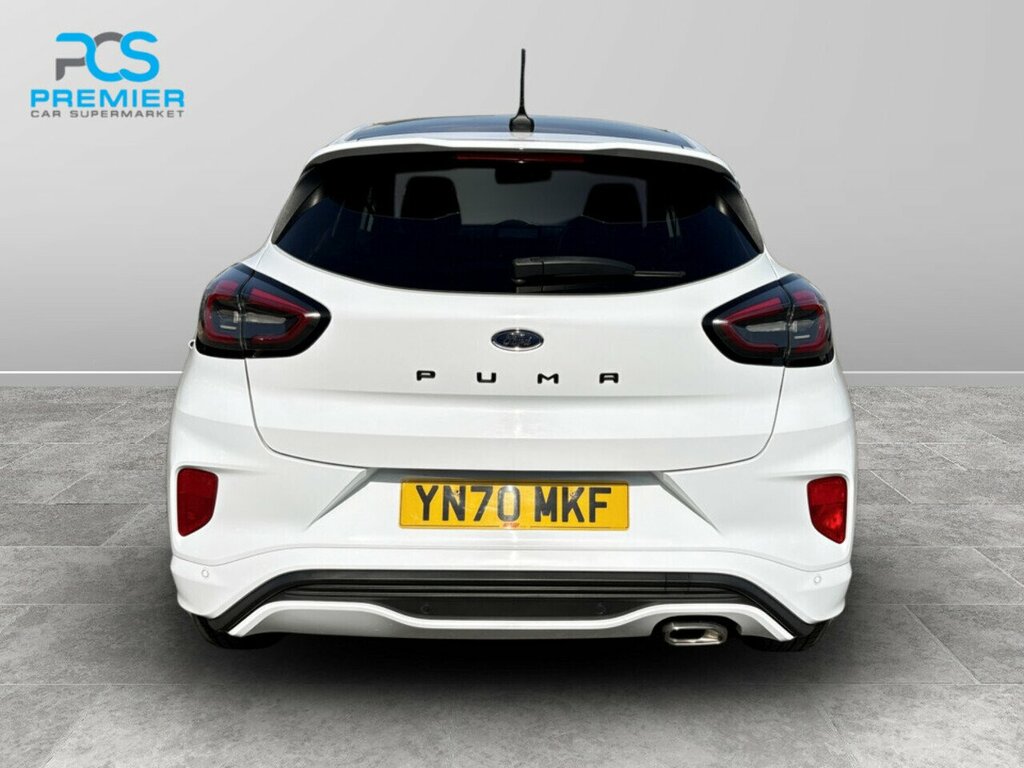 Ford Puma T Ecoboost St-line YN70MKF White #3