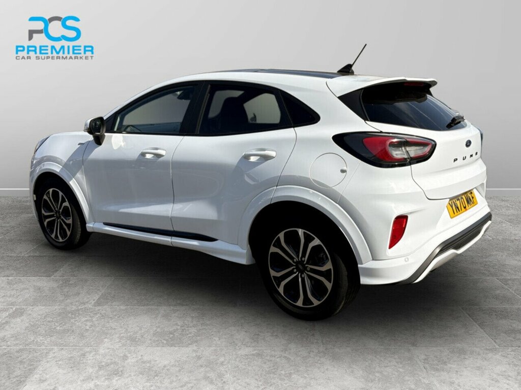 Ford Puma T Ecoboost St-line YN70MKF White #5