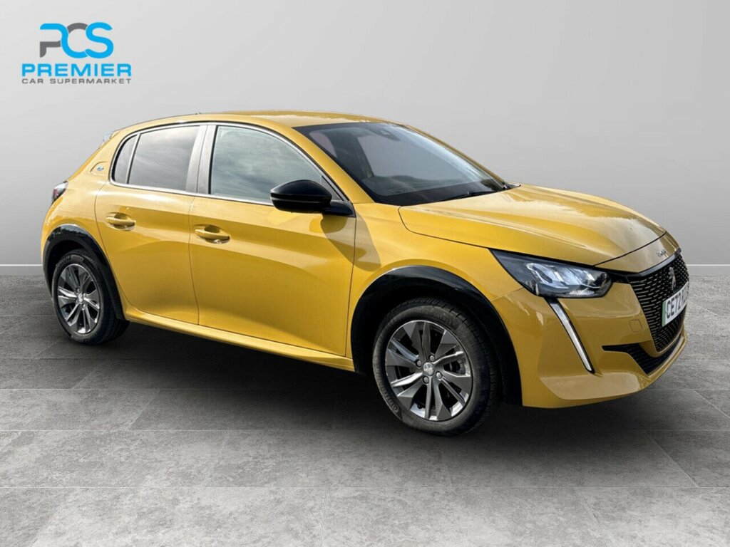 Peugeot e-208 Active Premium Yellow