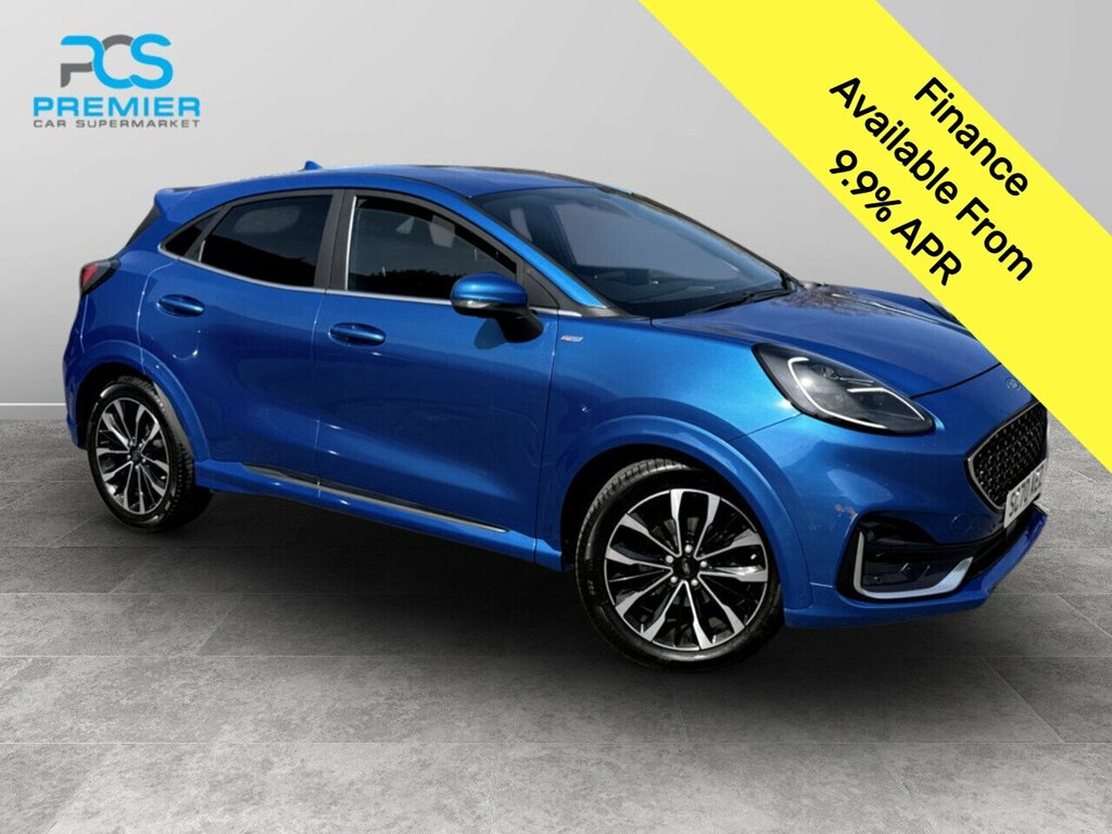 Ford Puma T Ecoboost Mhev St-line Vignale Blue