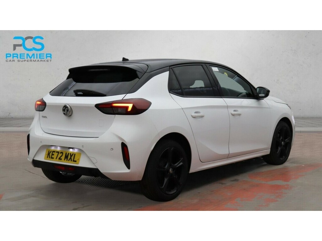 Vauxhall Corsa Gs Line KE72MXL White #2