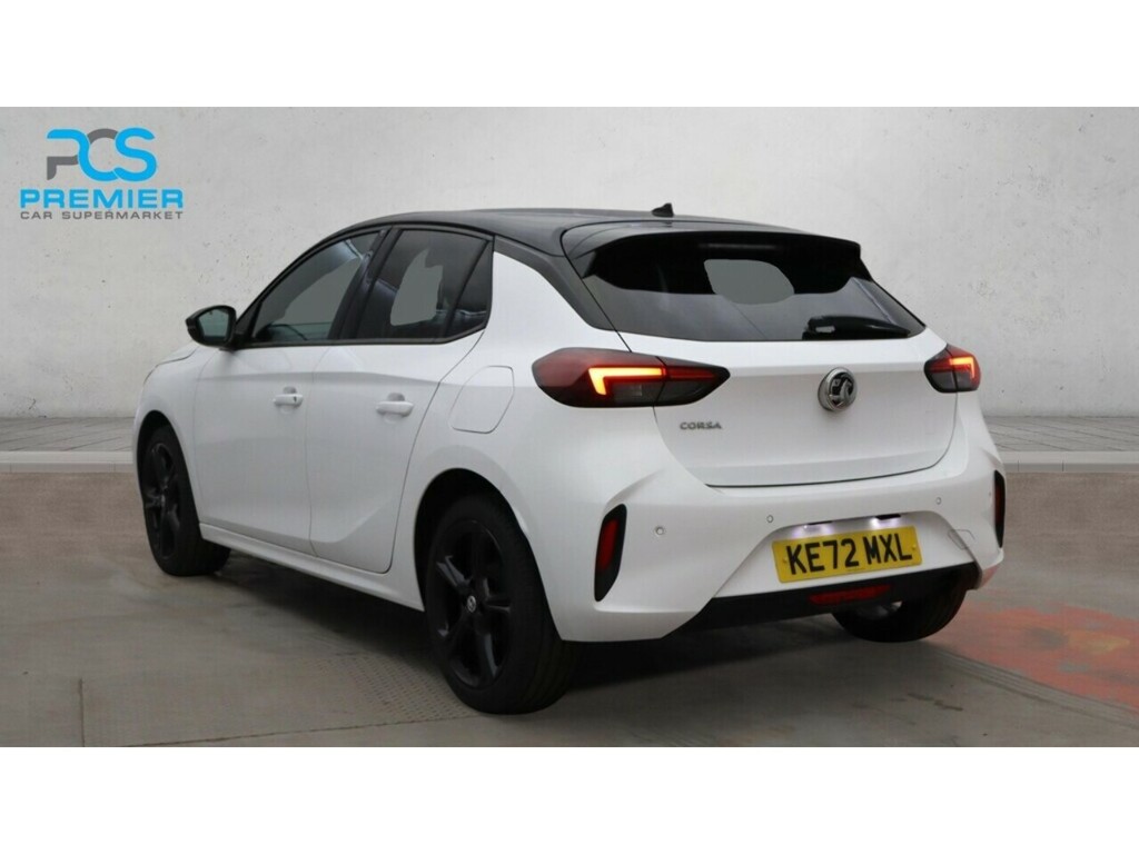 Vauxhall Corsa Gs Line KE72MXL White #4