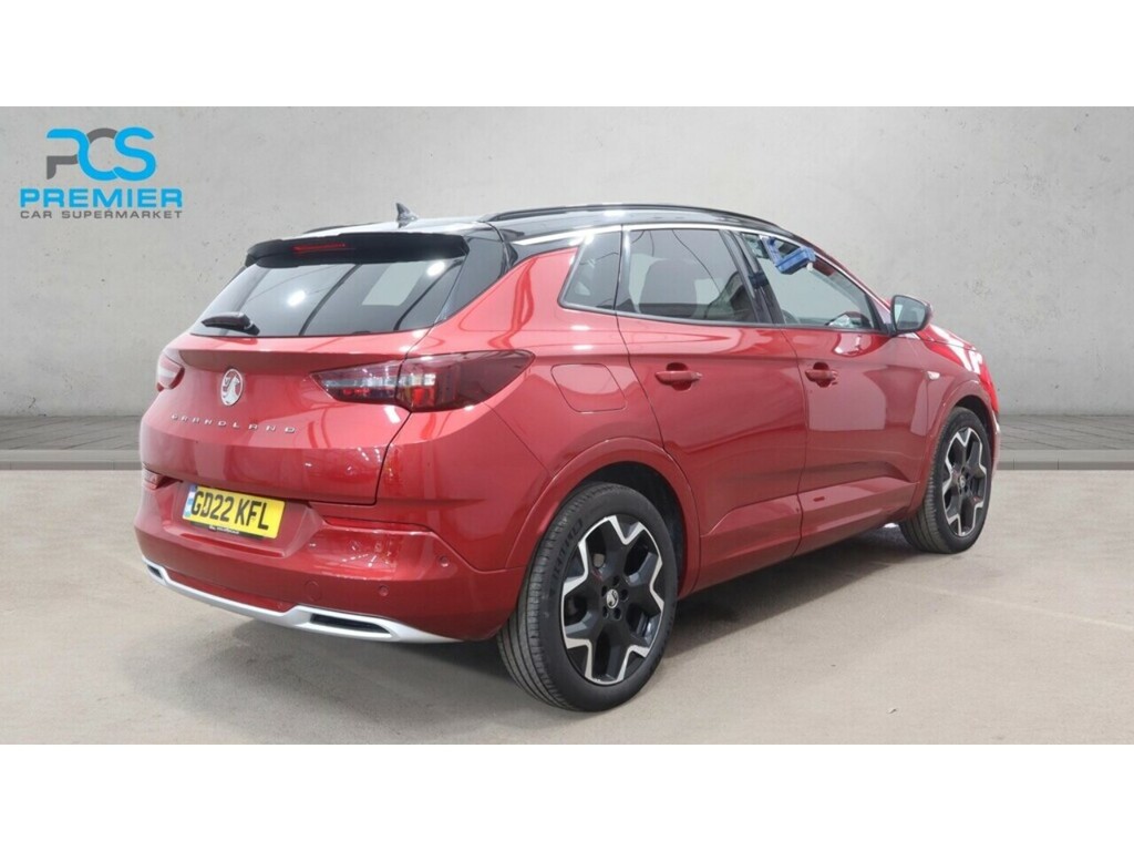 Vauxhall Grandland Turbo D Elite GD22KFL Red #3