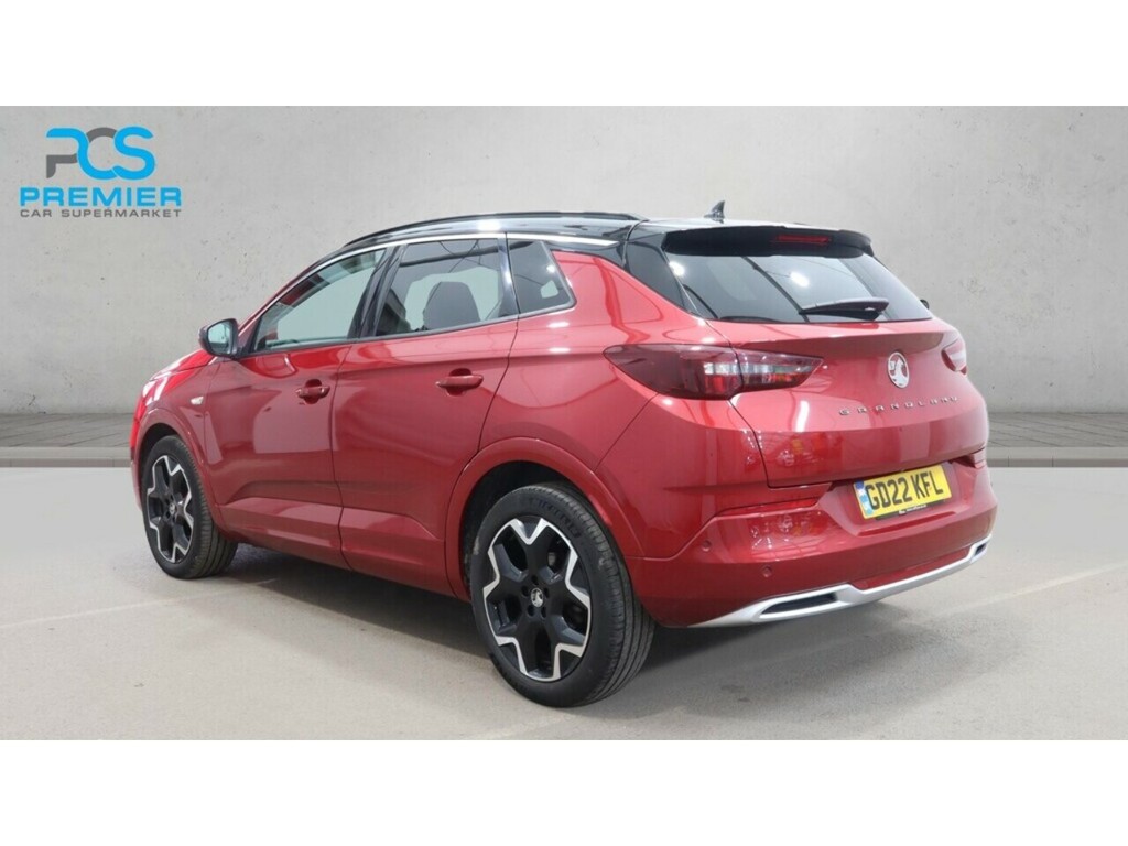 Vauxhall Grandland Turbo D Elite GD22KFL Red #5