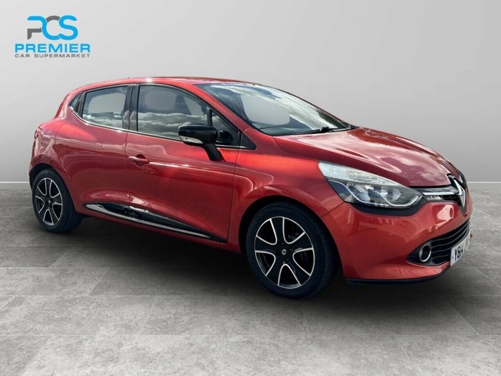 Renault Clio Tce Dynamique Medianav Red