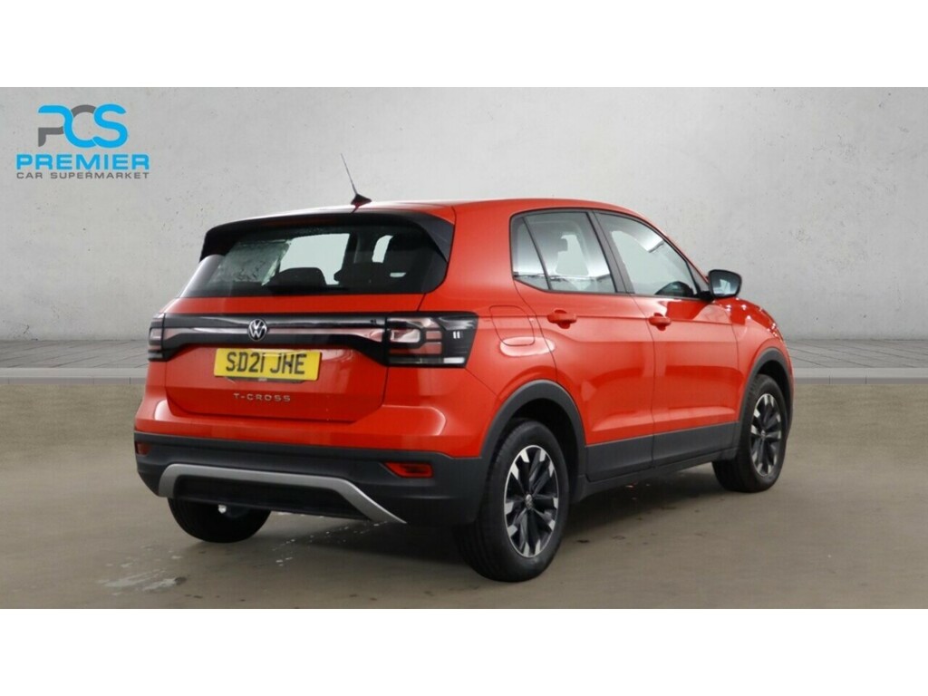 Volkswagen T-Cross Tsi S Red #3
