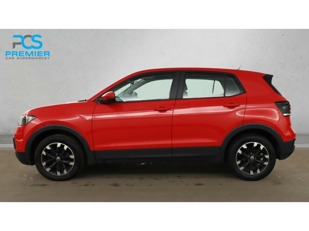 Volkswagen T-Cross Tsi S Red #5