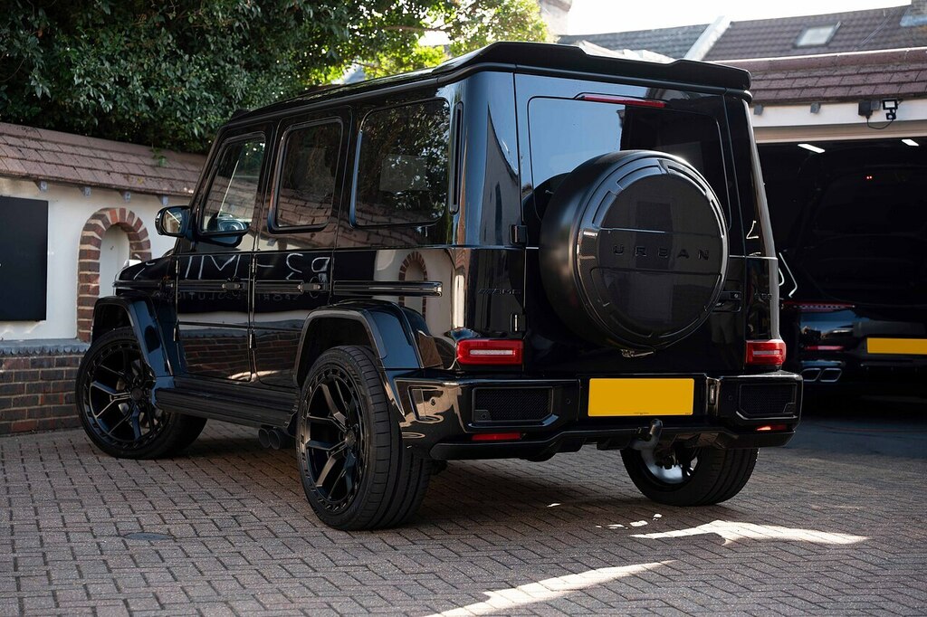 Mercedes-Benz G Class G63 V8 Biturbo Amg Black #3