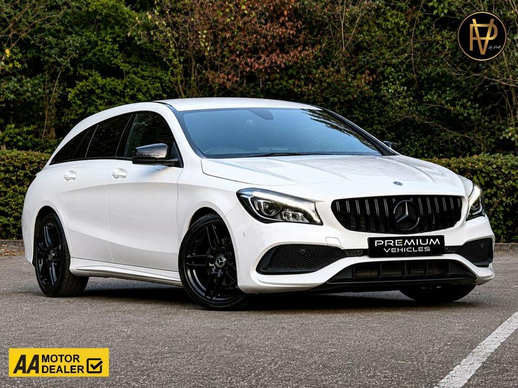 Mercedes-Benz CLA Class Estate 1.6 Cla180 Amg Line Shooting Brake 7G-dct E White