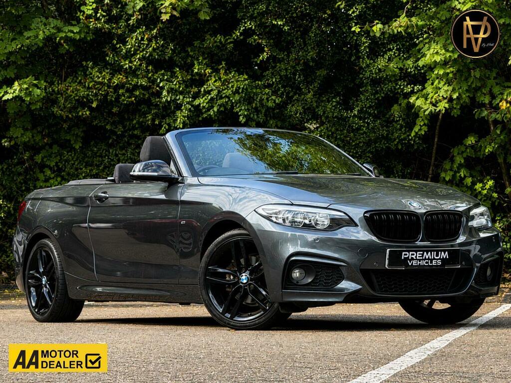 BMW 2 Series Convertible 2.0 218D M Sport Euro 6 Ss 201 Grey