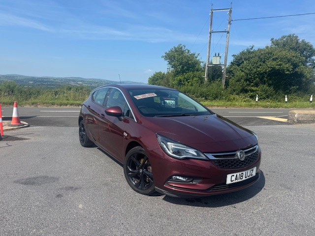 Vauxhall Astra Sri 1.4 Turbo 148Bhp