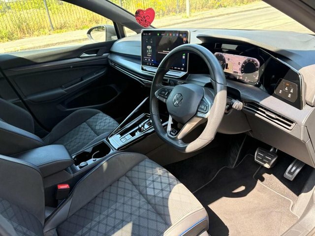 Volkswagen Golf Tdi R-line Hatchback FH74HSA Silver #4