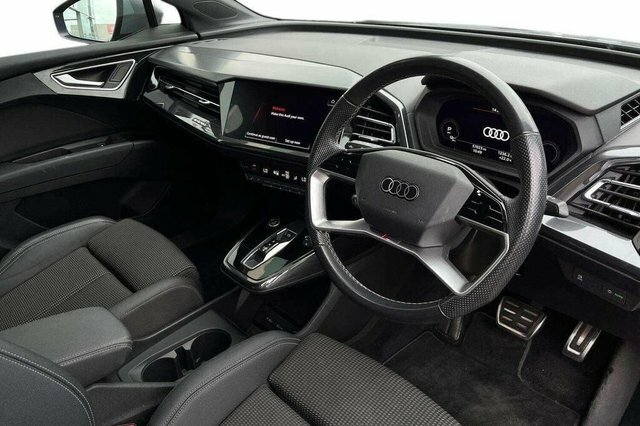 Audi Q4 E Tron S Line Suv Silver #4