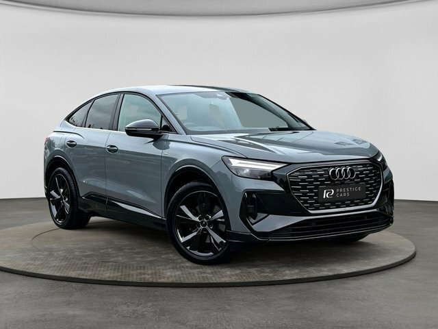 Audi Q4 E Tron S Line Suv Silver
