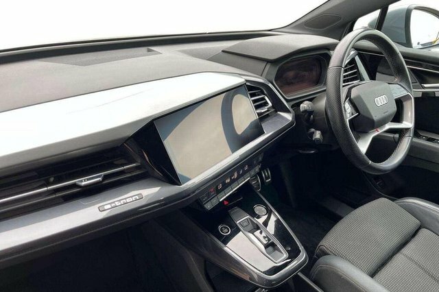 Audi Q4 E Tron S Line Suv Silver #6