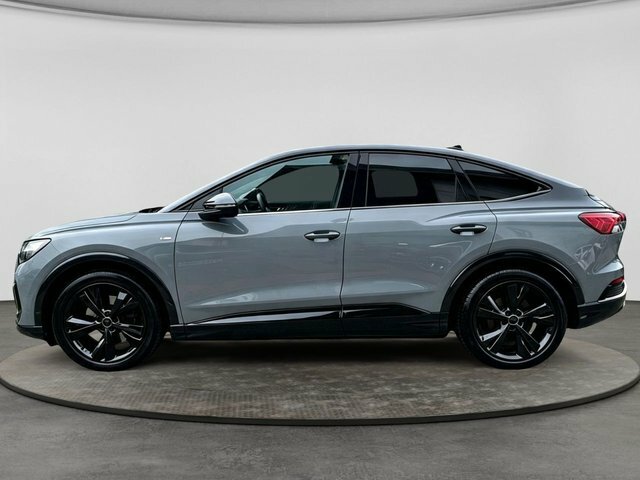 Audi Q4 E Tron S Line Suv Silver #3