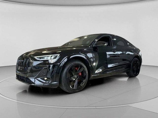 Audi E-Tron S S Line Sportback Black #4