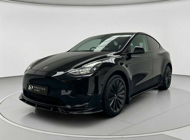 Tesla Model Y Motor Long Range Suv AJ22JXA Black #3