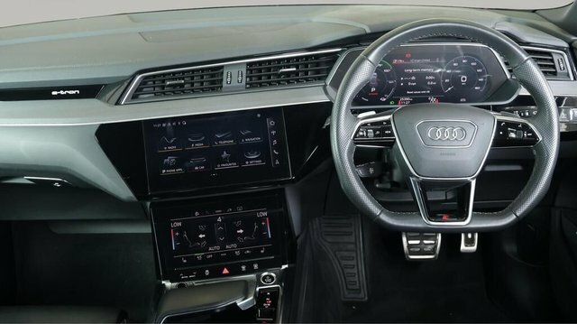 Audi Q8 e tron Black Edition Suv Black #4