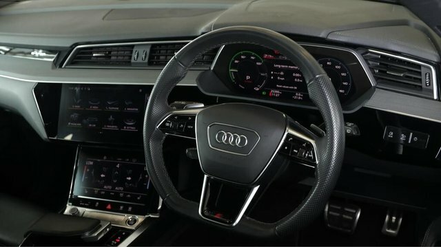 Audi Q8 e tron Black Edition Suv Black #3