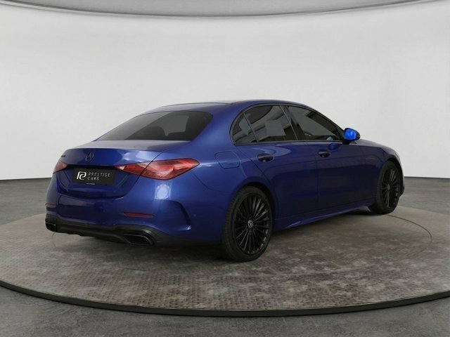 Mercedes-Benz C Class C200h Mhev Amg Line Blue #4