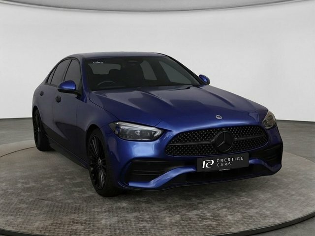 Mercedes-Benz C Class C200h Mhev Amg Line Blue