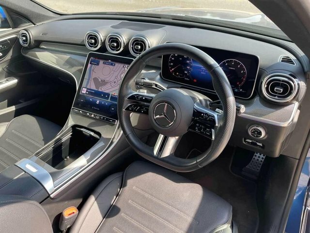 Mercedes-Benz C Class C200h Mhev Amg Line Blue #5