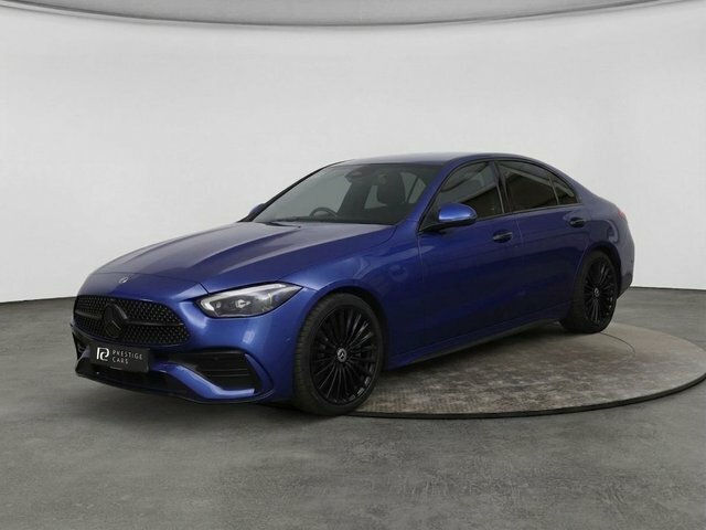 Mercedes-Benz C Class C200h Mhev Amg Line Blue #3