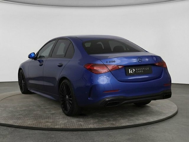 Mercedes-Benz C Class C200h Mhev Amg Line Blue #2