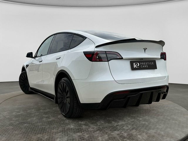 Tesla Model Y Motor Long Range Suv White #4