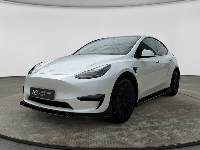 Tesla Model Y Motor Long Range Suv White #3