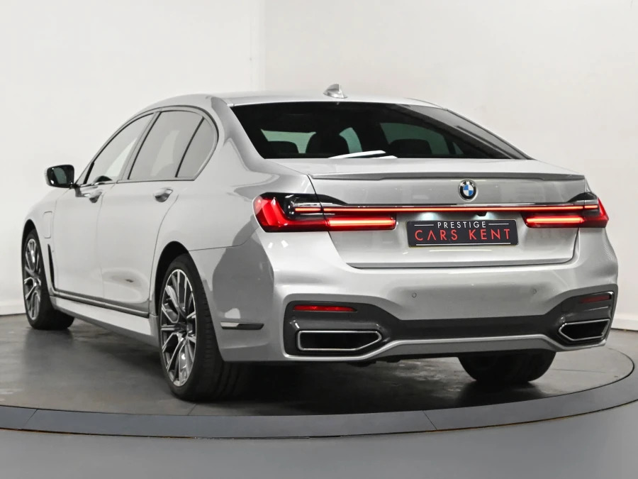BMW 7 Series 745Le Xdrive M Sport Saloon Silver #3