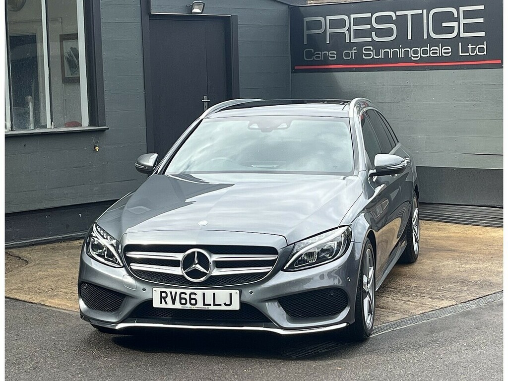 Mercedes-Benz C Class C220d Amg Line Black