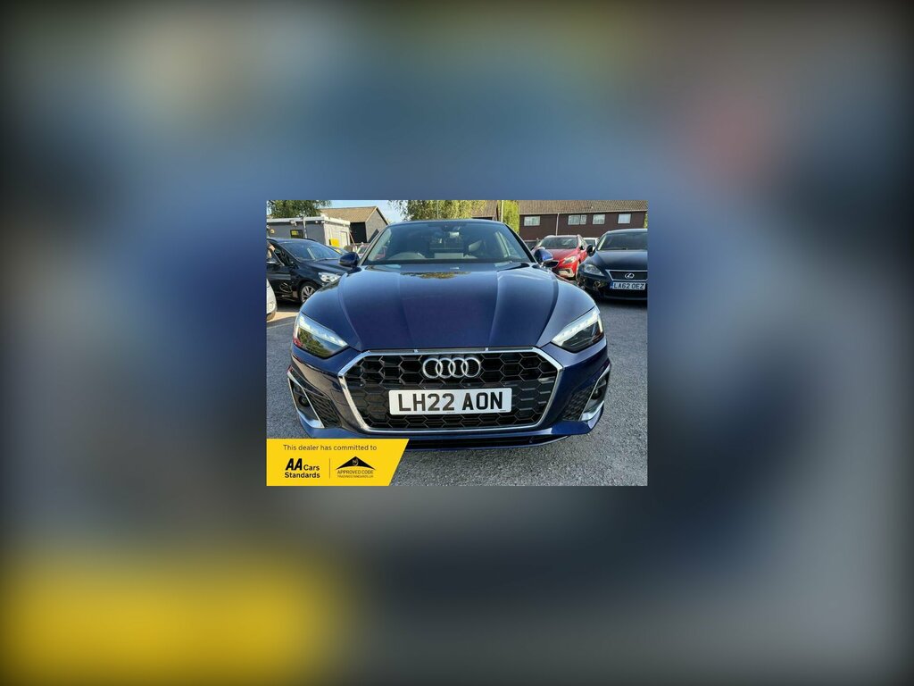 Audi A5 2.0 Tfsi 40 S Line Coupe S Tronic Euro Blue