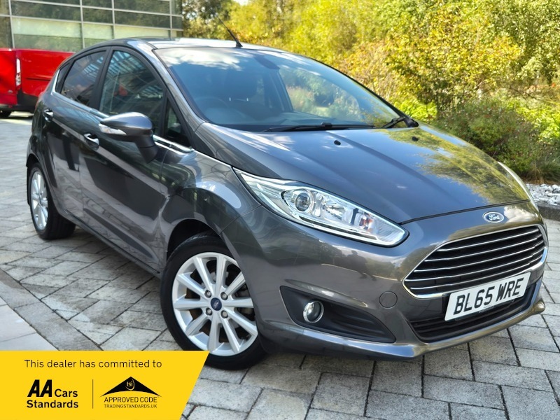 Ford Fiesta 1.0T Ecoboost Titanium Hatchback BL65WRE Grey