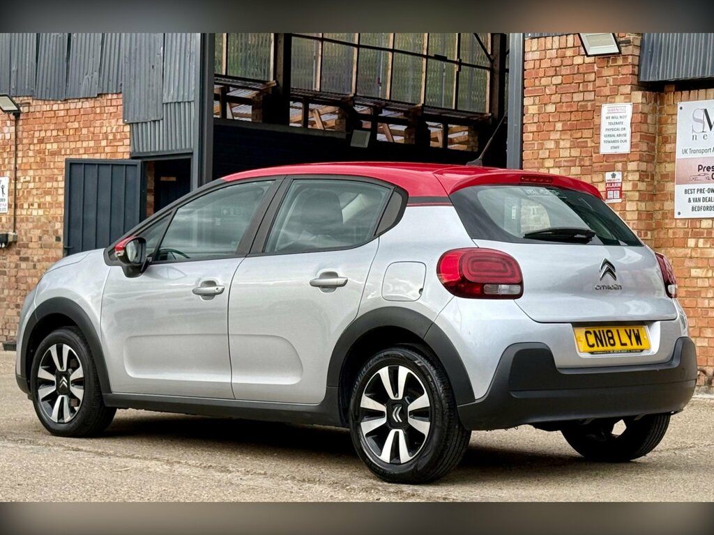 Citroen C3 1.2 Puretech Feel Euro 6 CN18LYW Silver #5