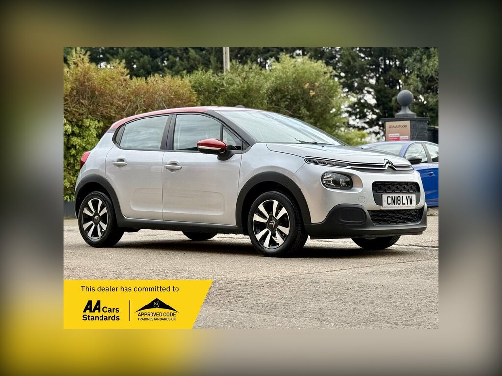 Citroen C3 1.2 Puretech Feel Euro 6 Silver