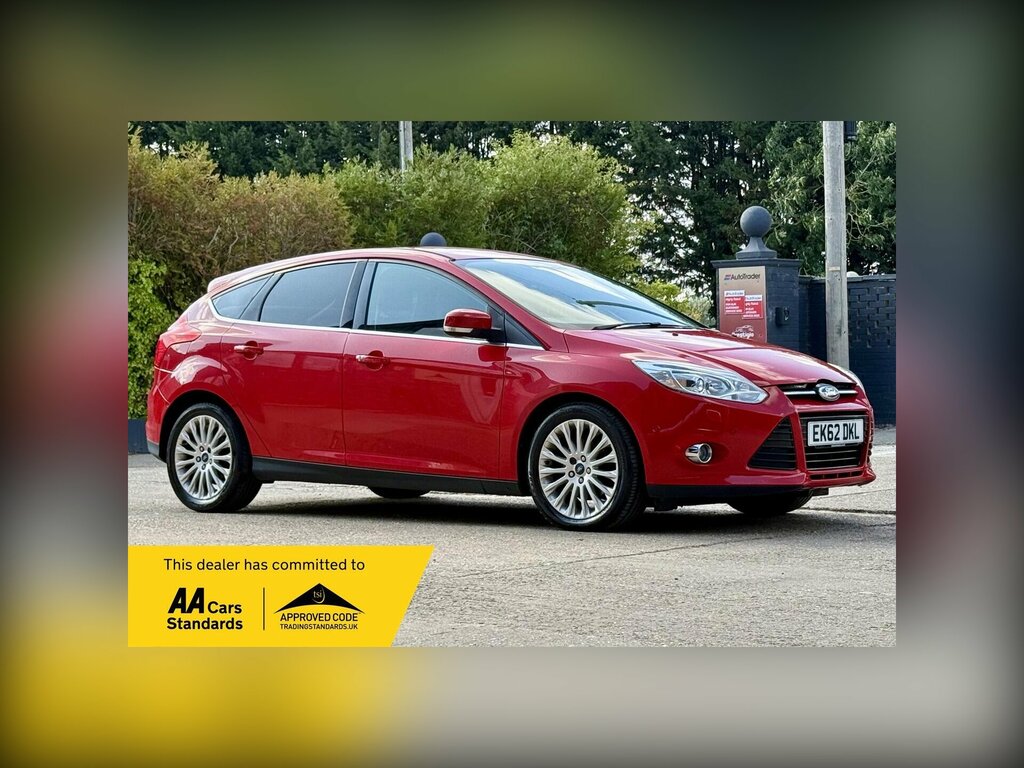 Ford Focus 1.6T Ecoboost Titanium X Euro 5 Ss Red
