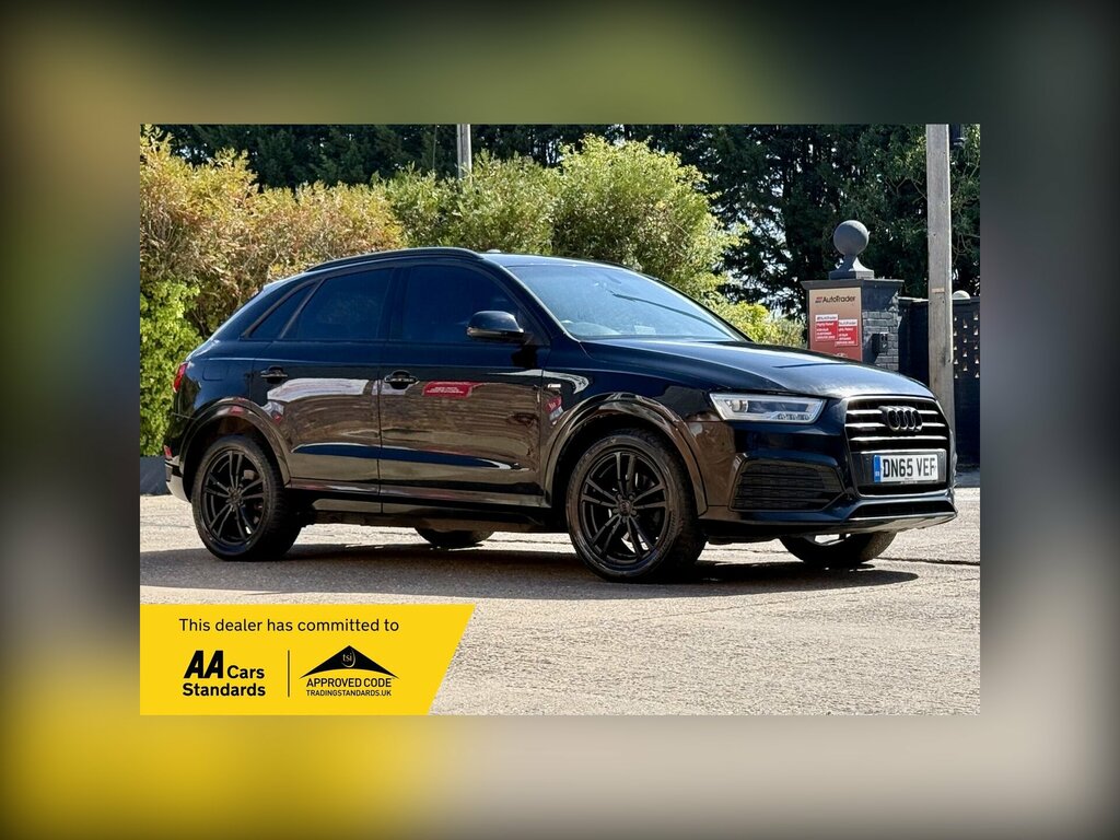 Audi Q3 2.0 Tdi S Line S Tronic Quattro Euro 6 Ss Black