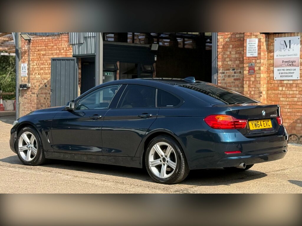 BMW 4 Series Gran Coupe 2.0 420D Se Euro 6 Ss YW64EVC Blue #4