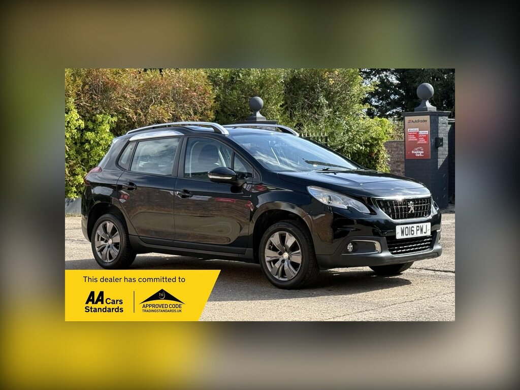 Peugeot 2008 1.2 Puretech Active Euro 6 Black