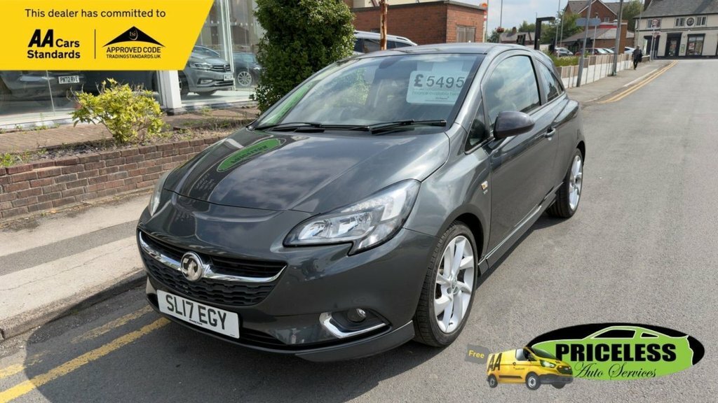 Vauxhall Corsa 1.4L Sri Vx Line SL17EGY Grey