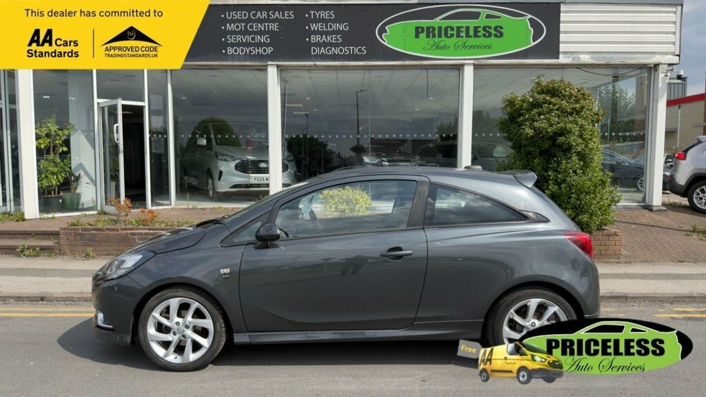 Vauxhall Corsa 1.4L Sri Vx Line SL17EGY Grey #3