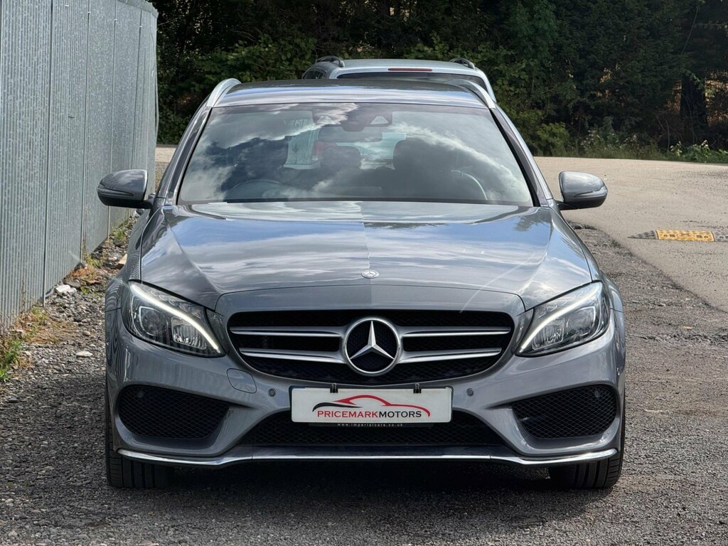 Mercedes-Benz C Class 2.1 C300dh Amg Line G-tronic Euro 6 Ss Grey #2